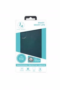 JM ANTI-BACTERIA TPU dėklas, skirtas Galaxy A15/A15 5G, skaidrus