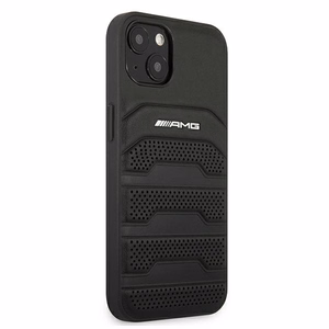 AMG odinis įspaustų linijų dėklas iPhone 13 mini - juodas
