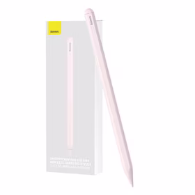 Belaidis įkrovimo rašiklis telefonui / planšetei Baseus Smooth Writing (rožinė)