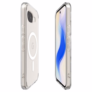 SPIGEN ULTRA HIBRIDINIS MAGSAFE MAGSAFE GOOGLE PIXEL 10A SKAIDRUS/BALTAS