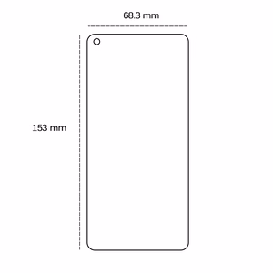 Tempered glass 2,5D for Oppo Reno 6 5G