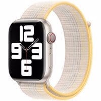 Apple Sport Loop Moonlight/rožinis 44mm / 45mm / 46mm / 49mm korpusams - universalus dydis, originali plomba, MPLE3ZM/A
