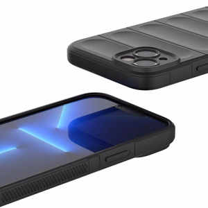 Magic Shield Case dėklas telefonui iPhone 14 Plus lankstus šarvuotas dangtelis šviesiai mėlynas