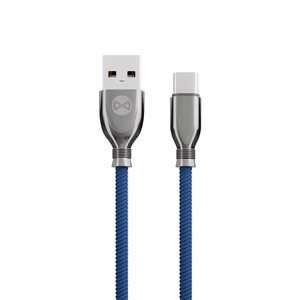 Forever Tornado кабель USB - USB-C 1,0 м 3A тёмно-синий