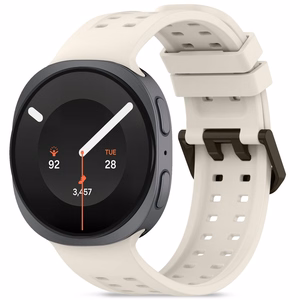 Tech-Protect Silicone Air dirželis, skirtas „Samsung Galaxy Watch 40/44/46 mm“ – smėlio spalvos