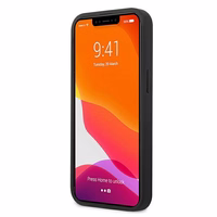 Mercedes odinis perforuotos srities dėklas telefonui iPhone 13 mini – tamsiai mėlynas