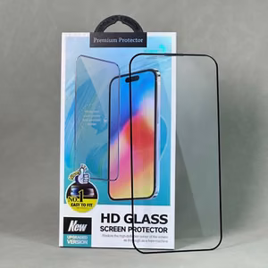 Grūdintas stiklas ESD Premium HD Apple iPhone 15 Pro (Blister)
