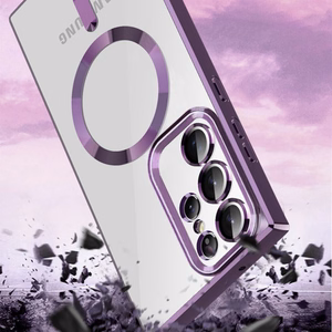 Wozinsky elektropluotas MagSafe dėklas Samsung Galaxy S24 FE - auksinis