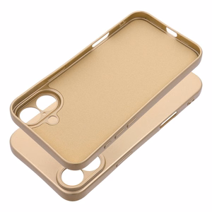 METALLIC dėklas telefonui IPHONE 16 Plus auksinis