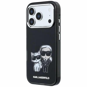 KARL LAGERFELD dėklas, skirtas IPHONE 18 Pro /17 Pro suderinamas su „MagSafe“ (Bodies Sketch) (spalva: juoda)