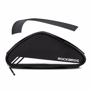 Rockbros B55-BK dviračio krepšys rėmui 0.7 l - juodas