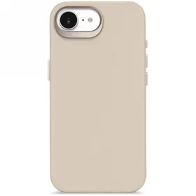 Decoded Silicone Backcover dėklas with MagSafe iPhone 16e - beige