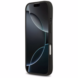 BMW dėklas telefonui IPHONE 17, suderinamas su MagSafe BMHMP17S25PCCSCAK (PU anglies logotipas) antracito