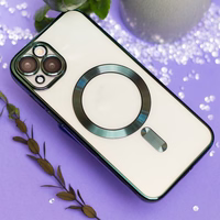 Color Chrome Mag dėklas telefonui Xiaomi Redmi 15C 4G EU / 15C 5G EU (173.16 x 81.06 x 8.2 mm) žalia