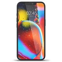 Spigen Glass FC grūdintas stiklas iPhone 13 / 13 Pro / 14 / 16e - juodas