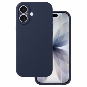 Silicone Lite dėklas telefonui iPhone 17 tamsiai mėlynas
