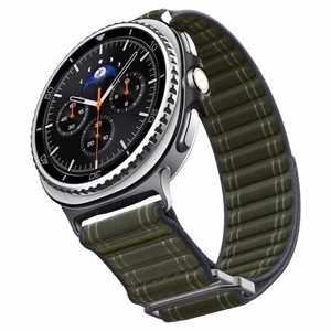 SPIGEN WBF1 dirželis SAMSUNG GALAXY WATCH 8 / CLASSIC (40 / 44 / 46 MM) žalias