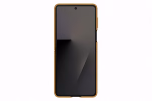VF766PAEGWW Kindsuit dėklas Samsung Galaxy Flip7, kupranugario spalvos