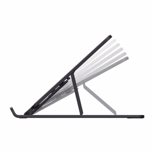 Trust Primo Foldable - sulankstomas nešiojamojo kompiuterio ir planšetės stovas 40.6 cm (16"), pilkas