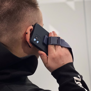Virvelinis dėklas gelinis dėklas su grandinėlės dirželiu krepšio dirželis iPhone 13 raudona
