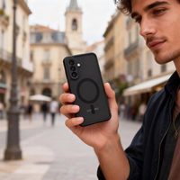 Tech-Protect Magmat MagSafe Dėklas for Samsung Galaxy A57 5G - Semi-skaidrus