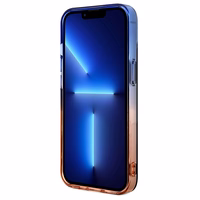 BMW Gradient Bumper Magnetinis dėklas telefonui iPhone 15 Plus / 14 Plus - pilkas