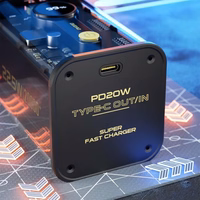 Išorinė baterija Dudao "K16Pro" juodas  20000mAh 22.5W (QC3.0/ USB) (LED ekranas)