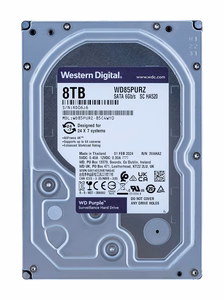 Western Digital Blue 8TB WD PURPL 8TB WD PURPLE 3.5" „Serial ATA III“