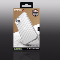 Raptic X-Doria Clutch dėklas telefonui iPhone 14 nugarėlė skaidri