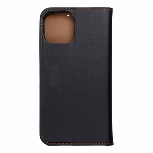 Dėklas telefonui SMART PRO Book odinis IPHONE 15 - juodas