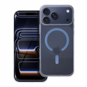 Drop Glue Spalvotas Žiedas Magnetinis Dėklas suderinamas su MagSafe IPHONE 17 Pro Max šviesiai mėlyna