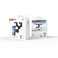 XO automobilinis laikiklis C70 juodas galinio vaizdo veidrodėliui