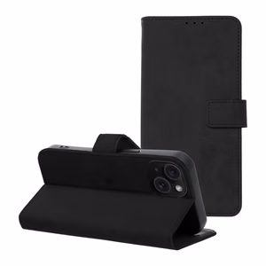 TENDER knygos dėklas telefonui IPHONE 15 juodas