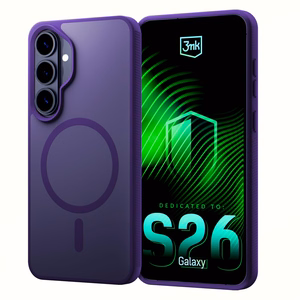 Samsung Galaxy S26+ - 3mk Smoke MagCase Purple