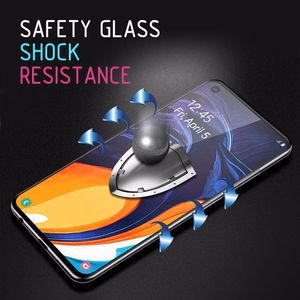 Crong 7D Nano Flexible Glass 9H hibridinis ekrano stiklas, skirtas Samsung Galaxy A80 / A90