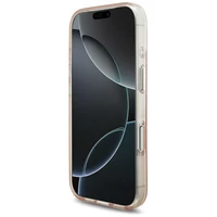 Karl Lagerfeld IML Karl RSG logotipo magnetinis dėklas telefonui iPhone 17 Pro - rožinis