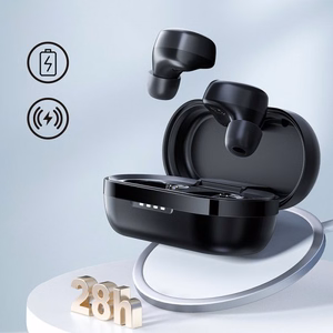 Bluetooth laisvų rankų įranga Joyroom JR-TL1 Pro juoda (Bluetooth 5.1 / atspari vandeniui IPX7)