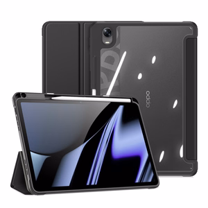 Dux Ducis Toby šarvuotas išmanusis dėklas Oppo Pad su rašiklio laikikliu juoda