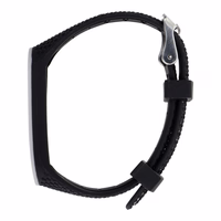 Elastomerinis dirželis LIFESTYLE XIAOMI Mi Band 5 / 6 juodas (03)