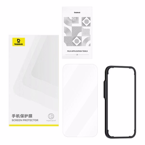 Baseus privatumo stiklas Superior HD skirtas iPhone 11Pro/X/XS + 2vnt valymo rinkinių