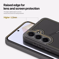 DUX DUCIS dėklas telefonui RAFI II MAG su stovu suderinamas su MagSafe SAMSUNG A35 juodas