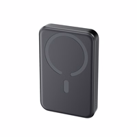 Magnetinė išorinė baterija Joyroom JR-W020 20W 10000mAh MagSafe + USB-C į USB-C laidas 0,25m (juoda)