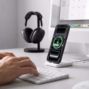 Tech-Protect MagStand MagSafe CC dėklas, skirtas iPhone 18 Pro Max / 17 Pro Max, matinis juodas