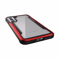 X-Doria Raptic Shield Pro - dėklas Samsung Galaxy S22+ 5G (Antimicrobial Protection) (raudonas)