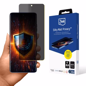 Privacy Screen Protector 3mk Silky Matt Privacy for Motorola Edge 60 Fusion