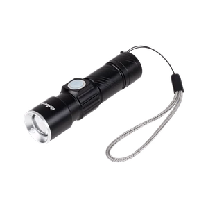 Rebel aliuminis žibintuvėlis, 3 W, ZOOM, USB kištukas