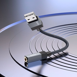 Audio adapteris Hoco (UPA32D) USB į 3,5mm(p)