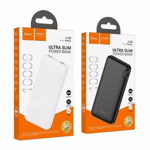 HOCO išorinė baterija 10000 mAh 2A J128 balta