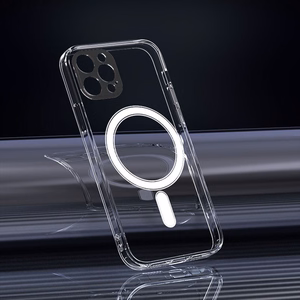 TFO Anti Shock 1,5 mm Mag dėklas, skirtas iPhone 17 Pro Max 6,9″ / iPhone 18 Pro Max 6,9″, su kameros apsauga – skaidrus ir baltas
