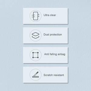 Nillkin Nature Pro dėklas telefonui iPhone 14 Pro, šarvuotas dangtelis, mėlynas